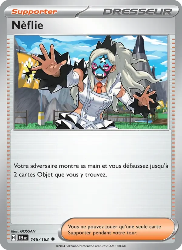Carte Pokémon Nèflie — Forces Temporelles