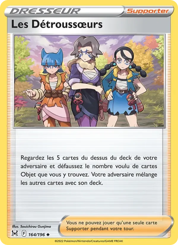 Carte Pokémon Les Détroussœurs — Origine Perdue