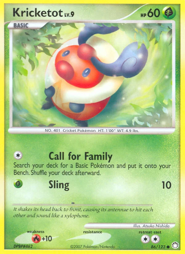Carte Pokémon Crikzik — Trésors Mystérieux