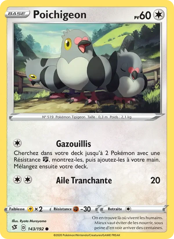 Carte Poichigeon