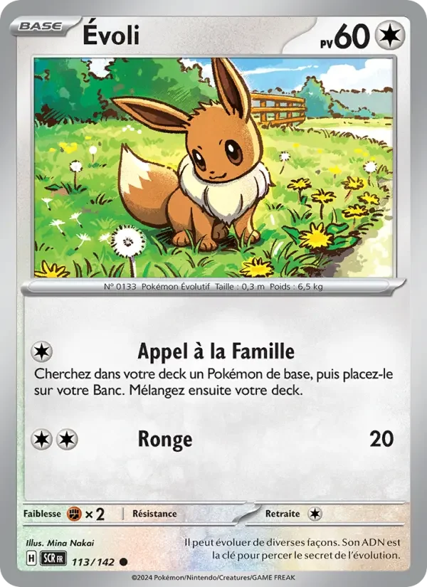 Carte Évoli