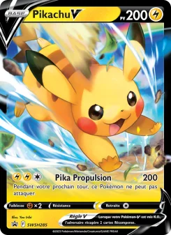 Carte Pikachu V