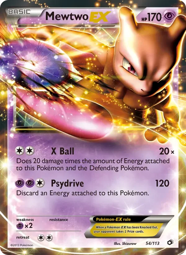 Carte Mewtwo-EX