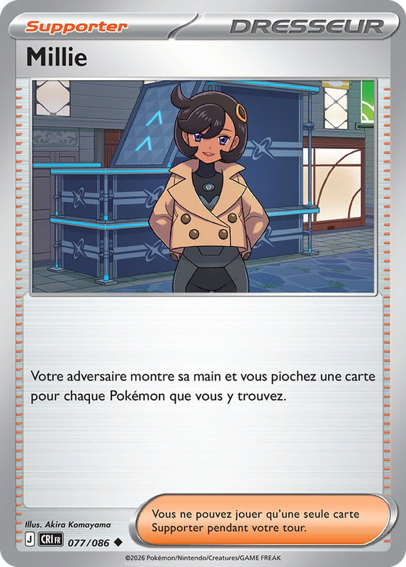 Carte Millie