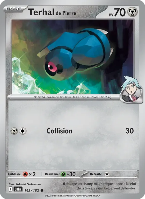Carte Pokémon Terhal de Pierre — Rivalités Destinées