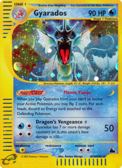 Carte Pokémon Léviator — Skyridge