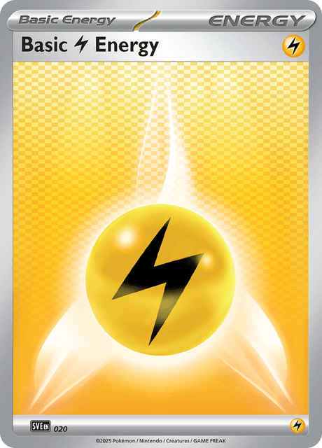Carte Pokémon Énergie Electrik — Écarlate et Violet