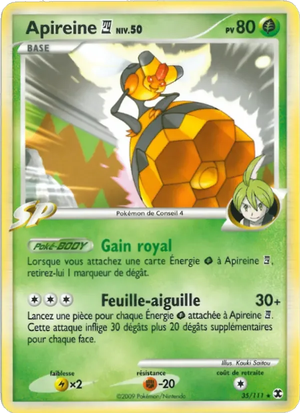 Carte Pokémon Apireine Niv. 50 — Rivaux Émergeants