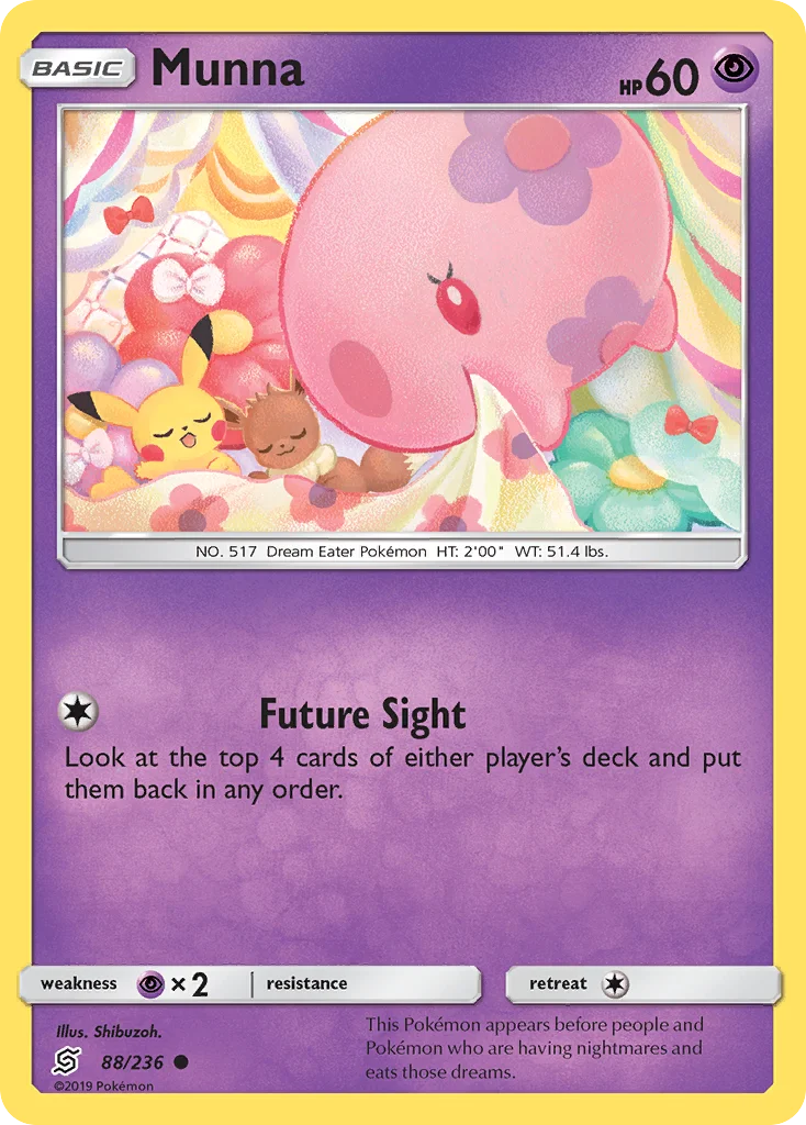 Carte Pokémon Munna — Harmonie des Esprits