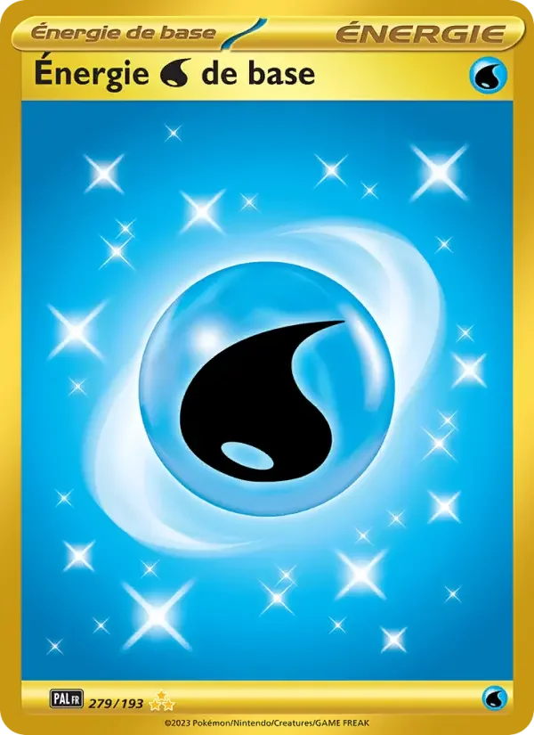 Carte Énergie Water de base