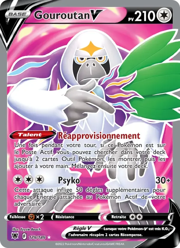 Carte Pokémon Gouroutan V — Astres Radieux