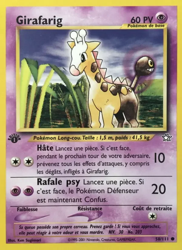 Carte Girafarig