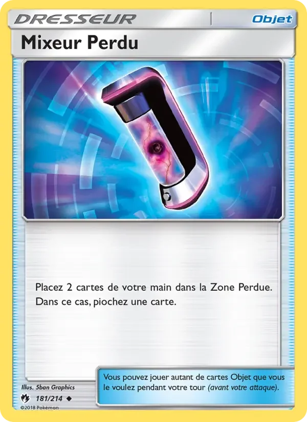 Carte Mixeur Perdu