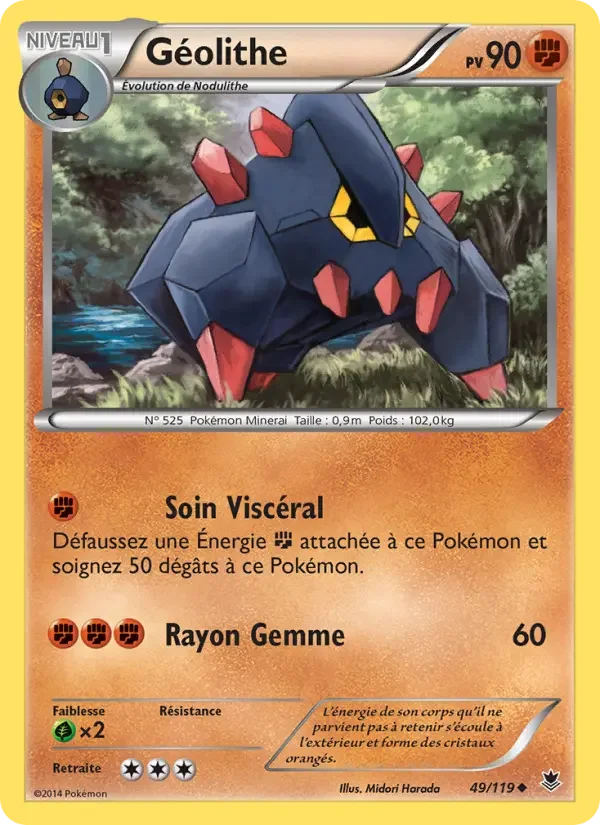 Carte Géolithe