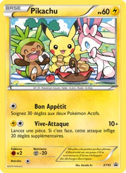 Carte Pokémon Pikachu — Promos X&Y