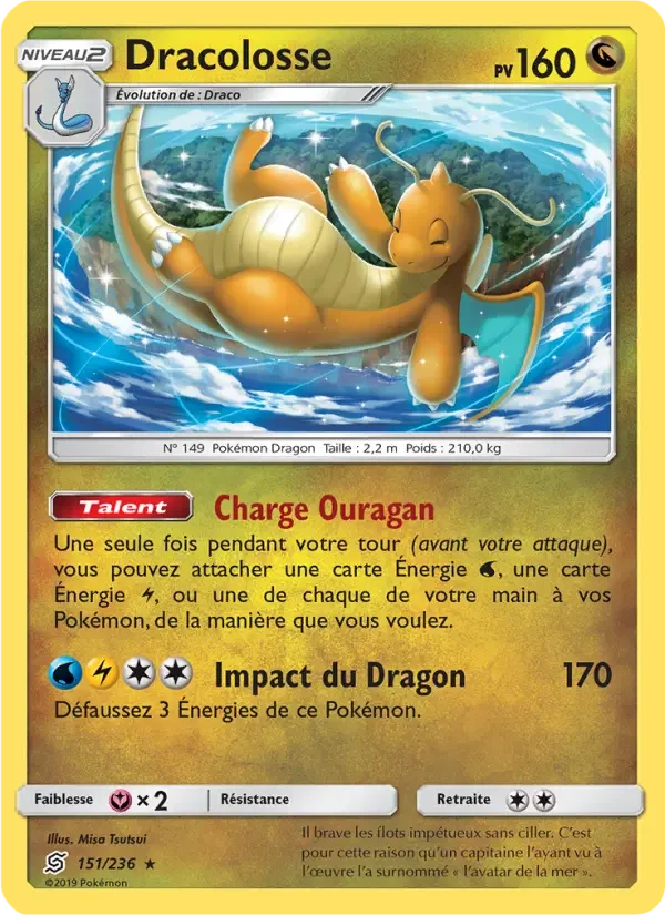 Carte Pokémon Dracolosse — Harmonie des Esprits