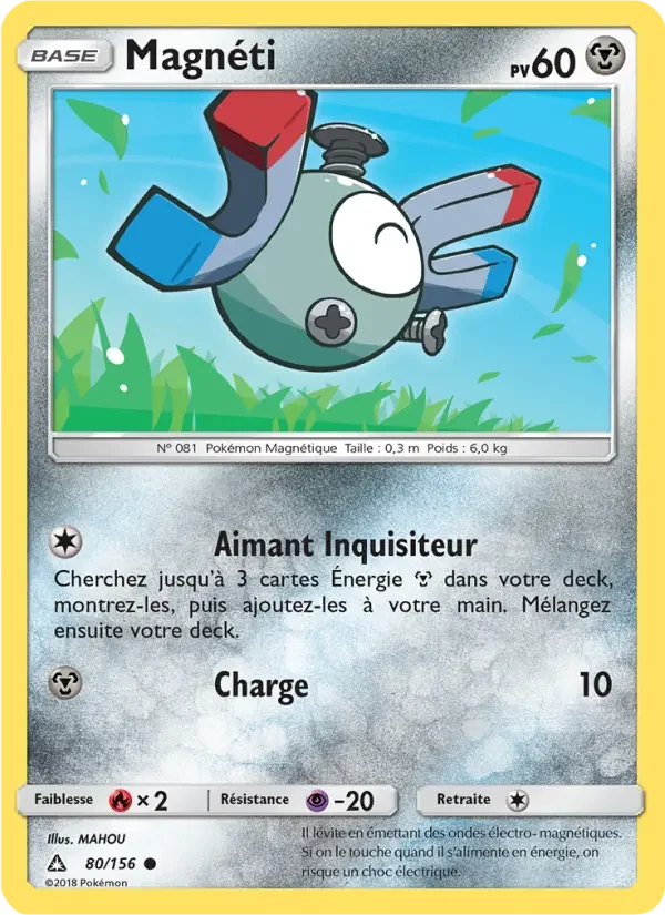 Carte Pokémon Magnéti — Ultra-Prisme