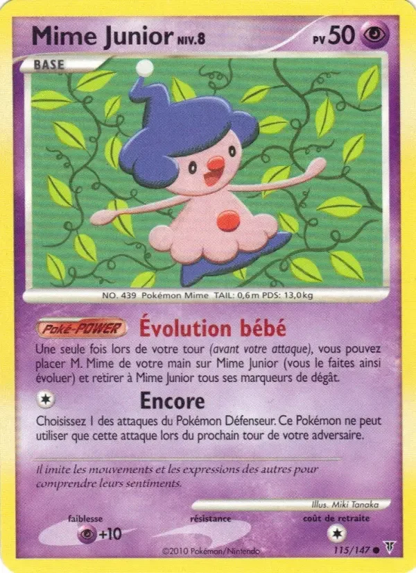 Carte Mime Junior
