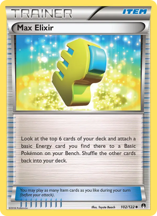 Carte Pokémon Max Elixir — Promos X&Y