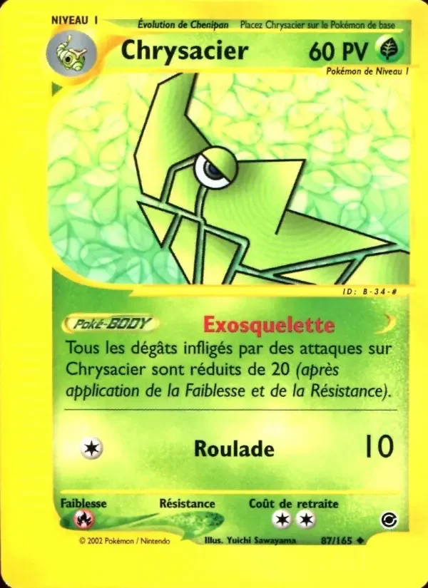 Carte Chrysacier