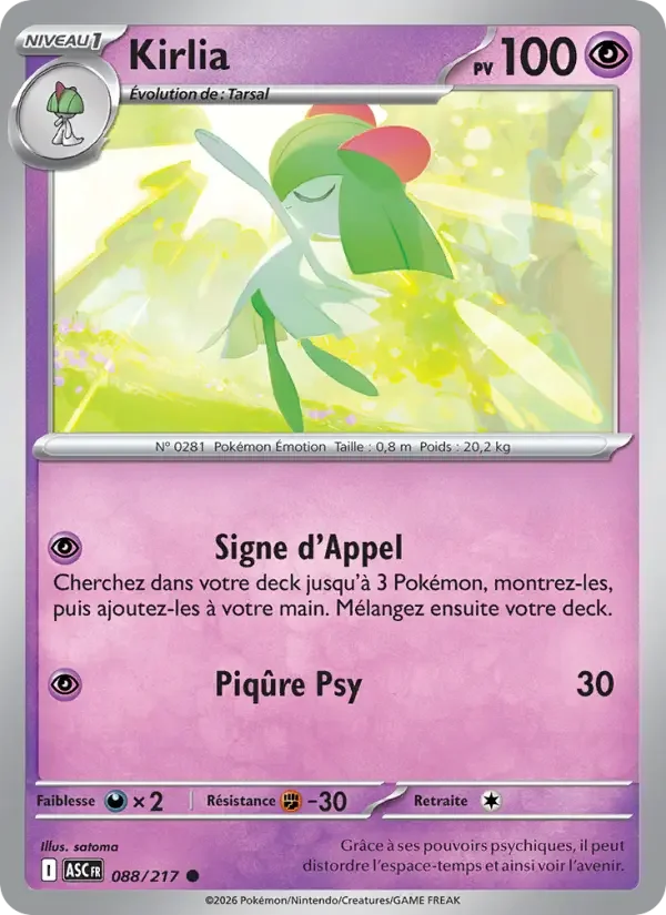 Carte Kirlia