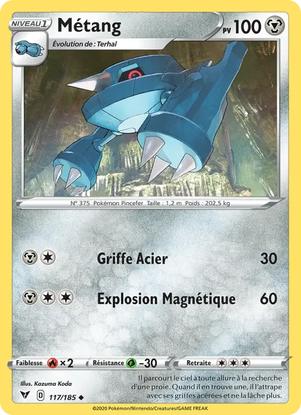 Carte Métang