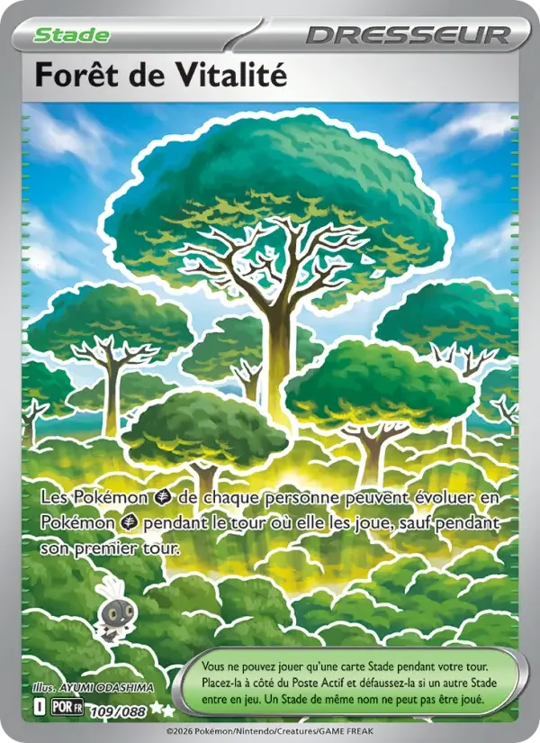 Carte Forêt de Vitalité