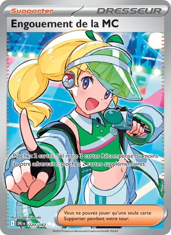 Carte Pokémon Engouement de la MC — Rivalités Destinées
