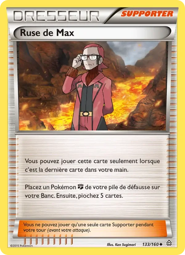 Carte Pokémon Ruse de Max — Primo-Choc