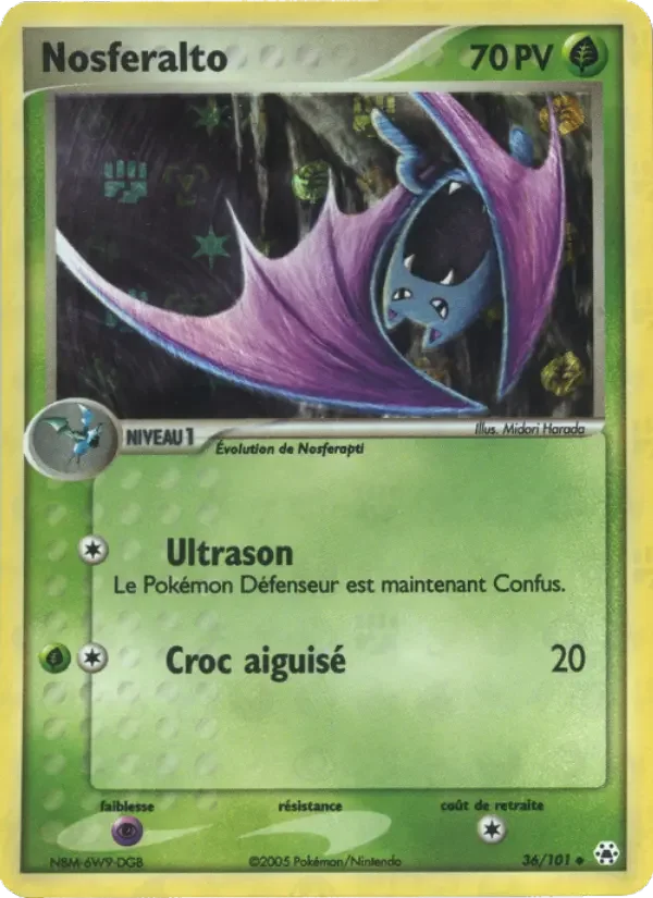 Carte Pokémon Nosferalto — Légendes Oubliées