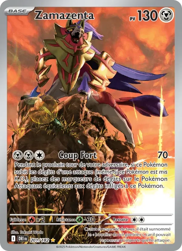 Carte Pokémon Zamazenta — Rivalités Destinées