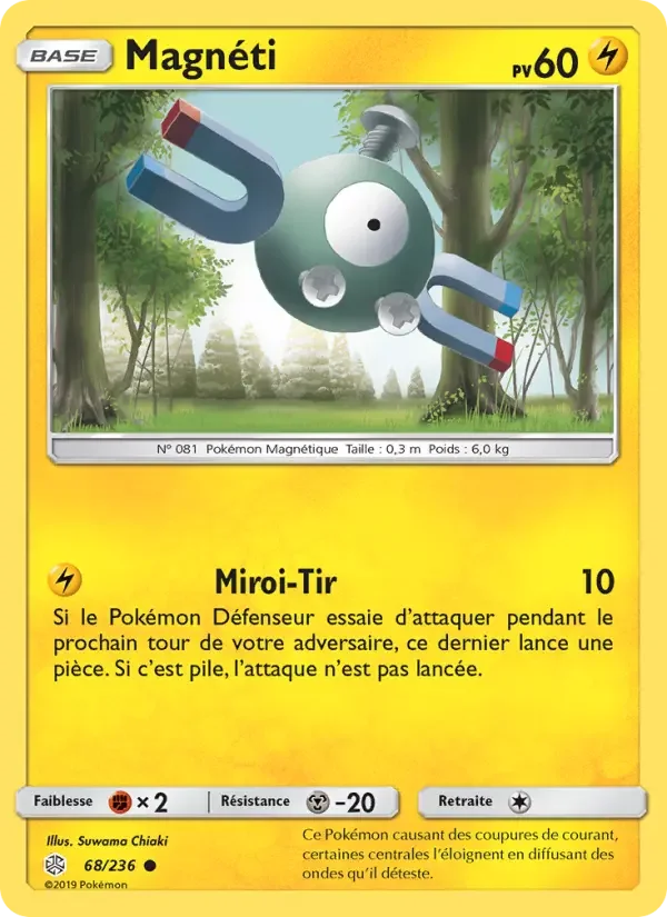 Carte Pokémon Magnéti — Éclipse Cosmique