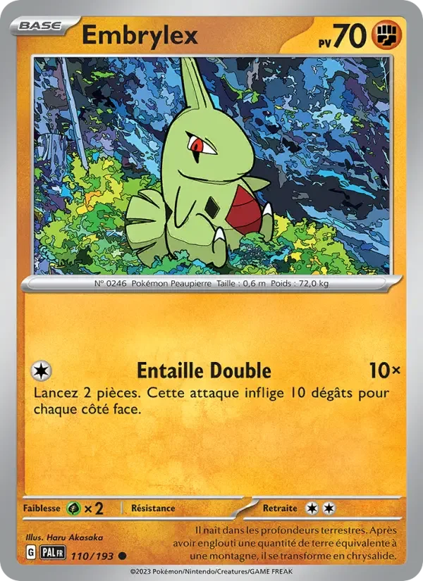 Carte Embrylex
