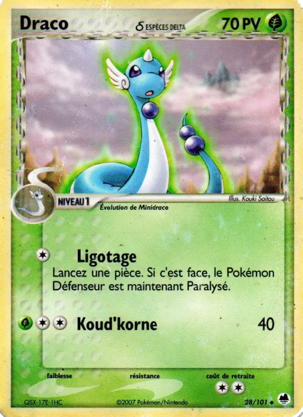 Carte Draco δ