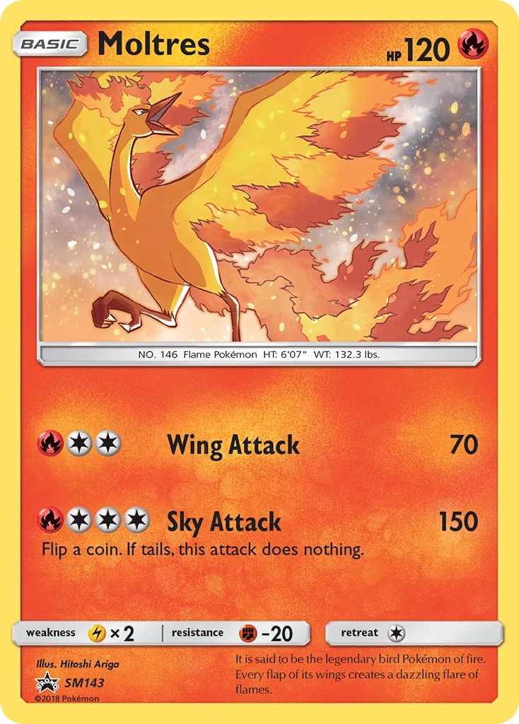Carte Pokémon Sulfura — Promos Soleil et Lune