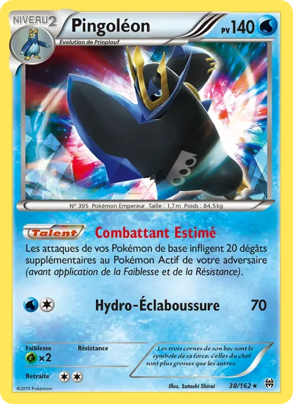 Carte Pokémon Pingoléon — Impulsion TURBO