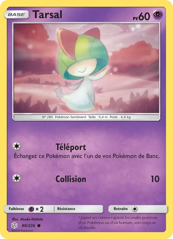Carte Pokémon Tarsal — Éclipse Cosmique