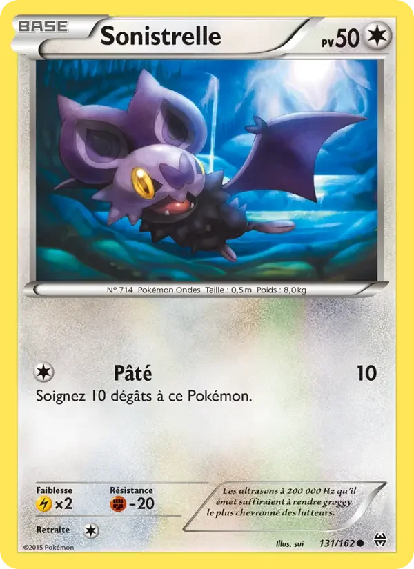 Carte Pokémon Sonistrelle — Impulsion TURBO