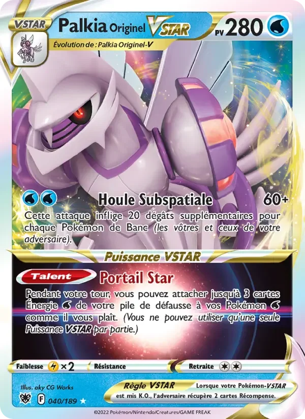 Carte Palkia Originel VSTAR