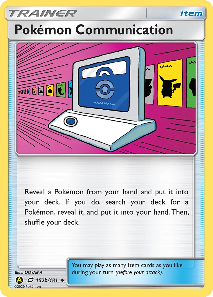 Carte Pokémon Communication