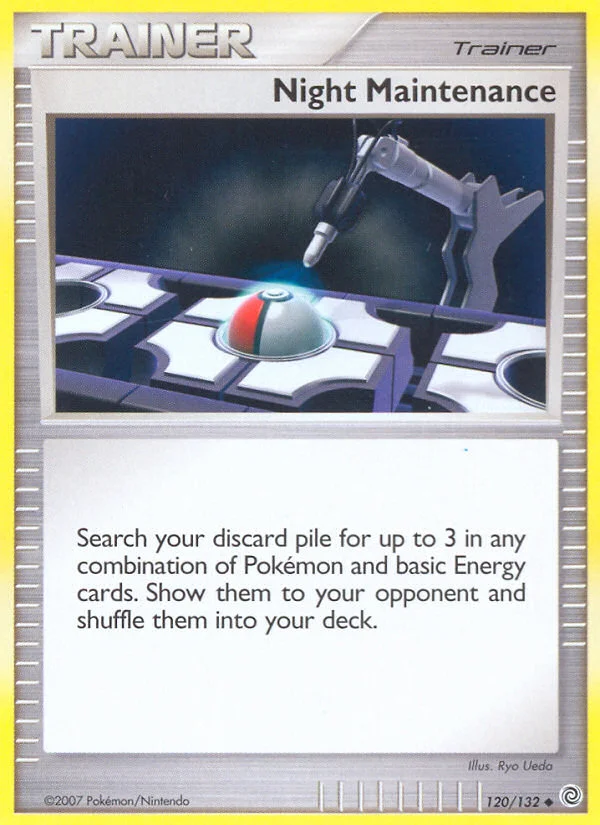 Carte Maintenance nocturne