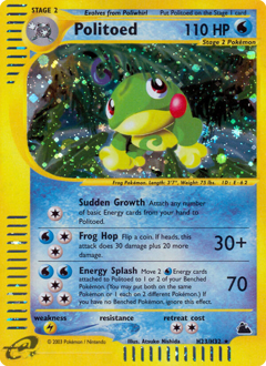 Carte Pokémon Tarpaud — Skyridge