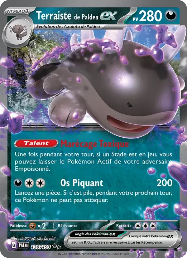 Carte Terraiste de Paldea-ex
