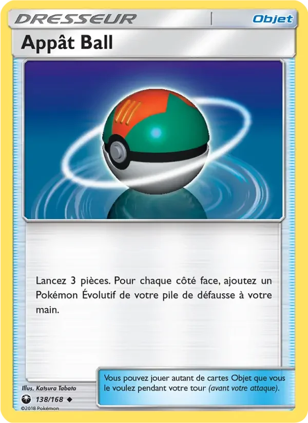 Carte Pokémon Appât Ball — Tempête Céleste