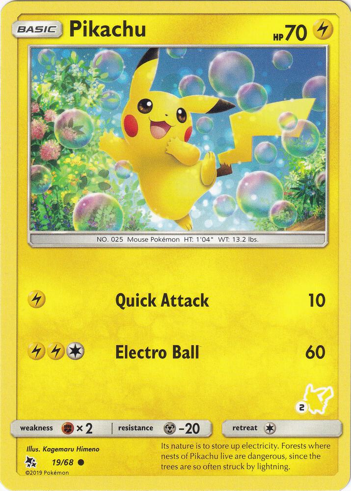 Carte Pokémon Pikachu — Destinées Occultes