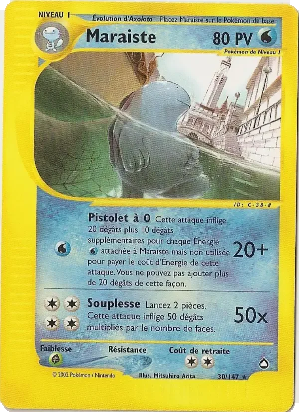 Carte Pokémon Maraiste — Aquapolis