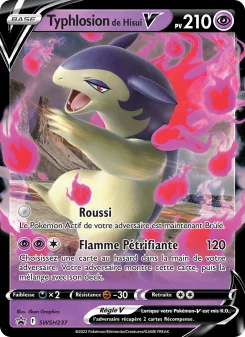 Carte Typhlosion de Hisui V