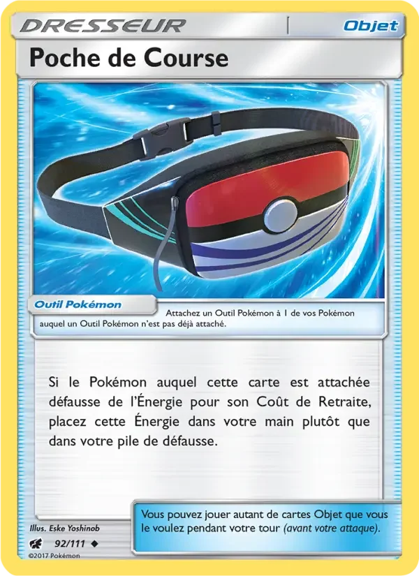 Carte Pokémon Poche de Course — Invasion Carmin