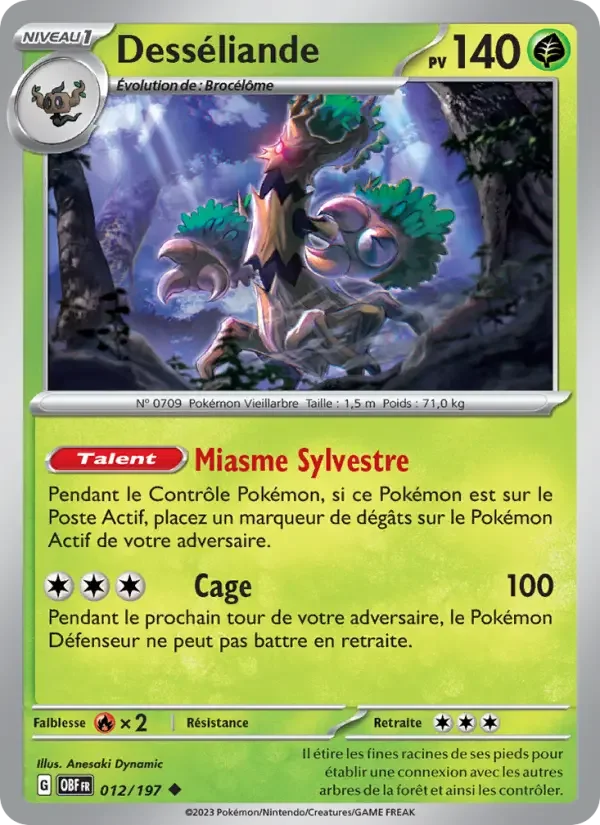 Carte Desséliande