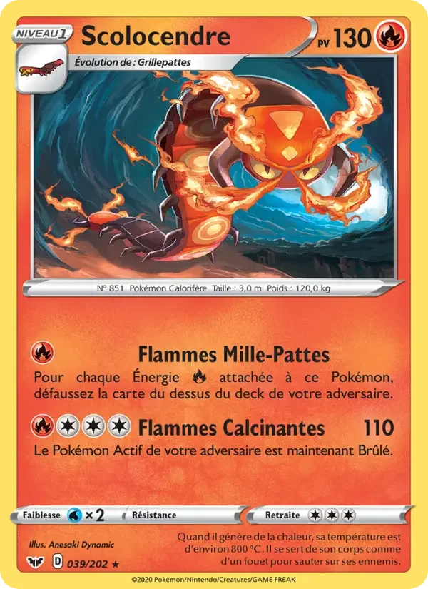 Carte Scolocendre